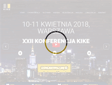 Tablet Screenshot of konferencje.kike.pl